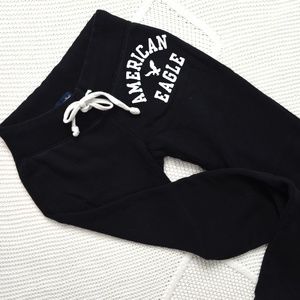 American Eagle Graphic Bootcut Skinny Sweatpants