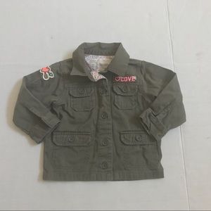 SALE🌟Carter's Size 2T Girls Military Style Coat!!