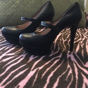 Black BCB heels