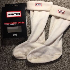 Hunter Original Tall Fleece Welly Boot Socks