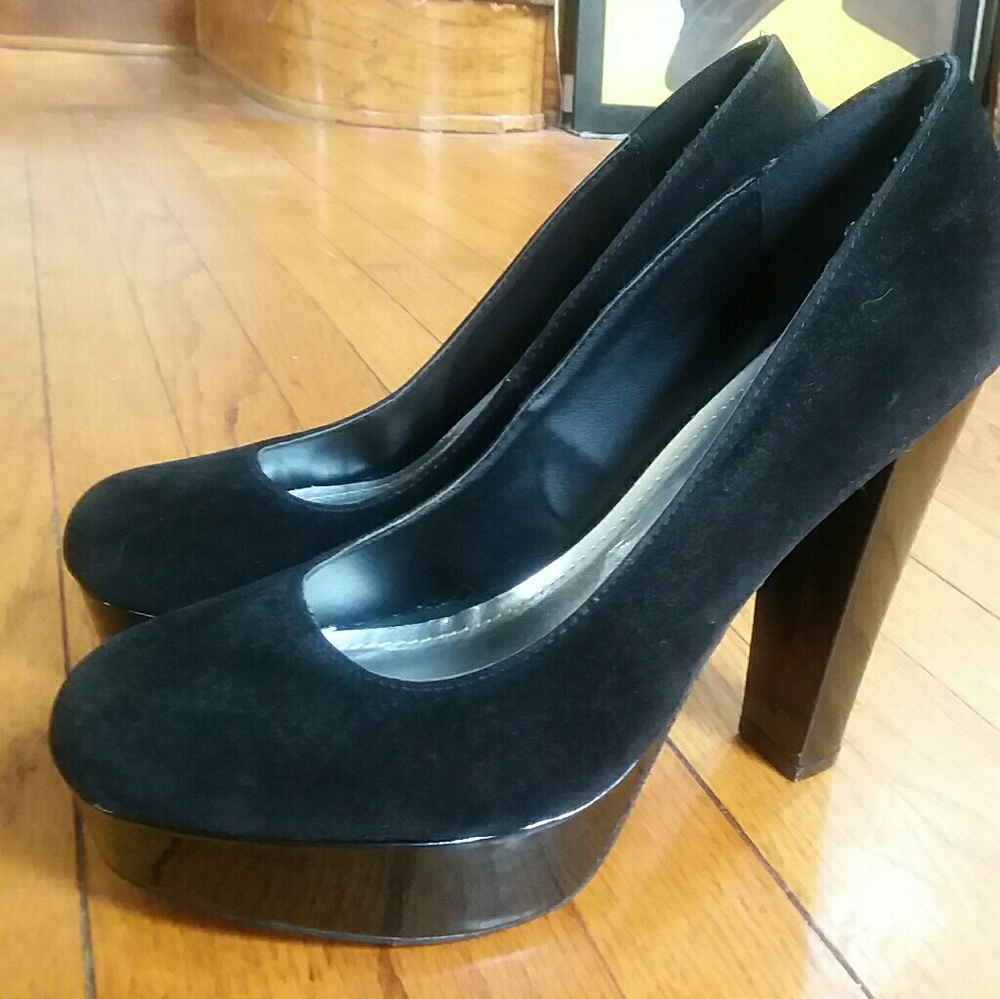 Sz 9 Just Fabulous block heels