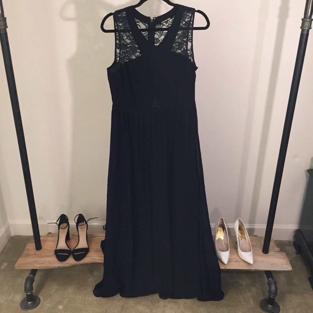 Navy Gianni Bini Formal Dress