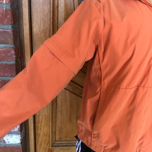 Weatherproof orange golf jacket - Picture 2 of 3