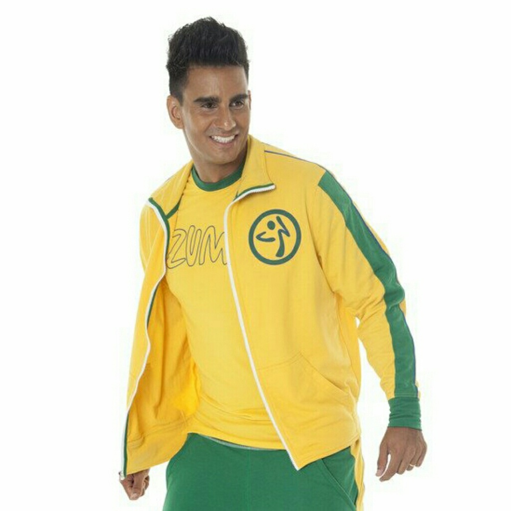 Zumba Mens Brazil Track Jacket