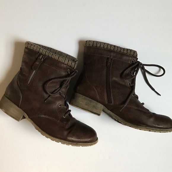 Jellypop Shoes - Jellypop brown combat oxford boots