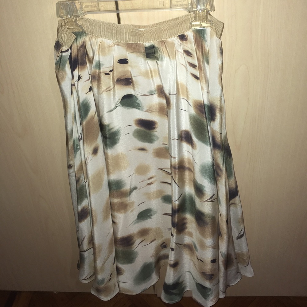 Midi flare skirt