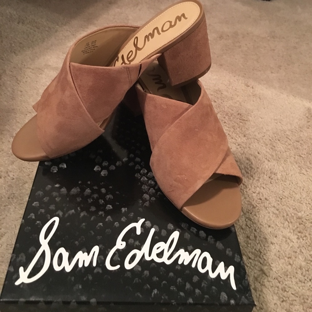 Never worn, Stanley Camel Suede
