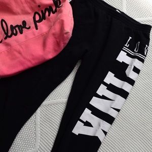 VS LOVE PINK Straight Leg Sweatpants