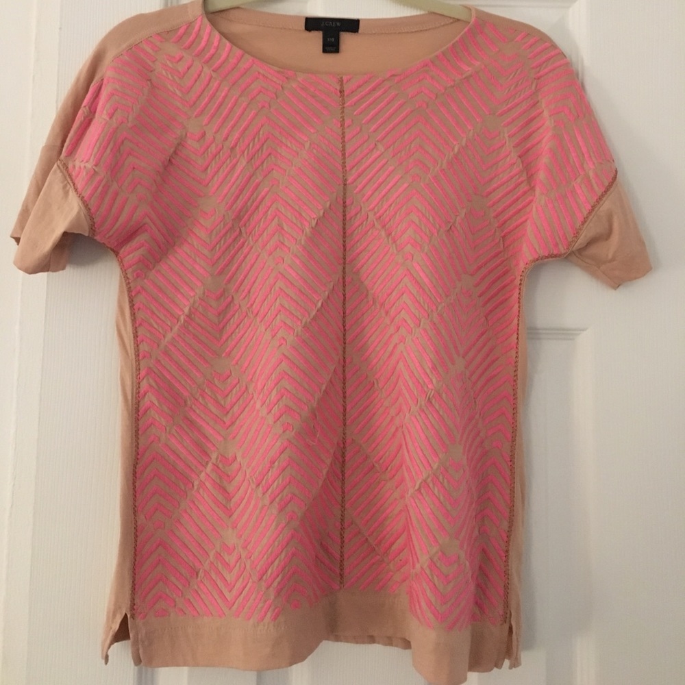 J. crew short sleeve top