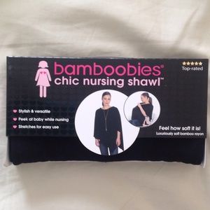 Bamboobies chic nursing shawl