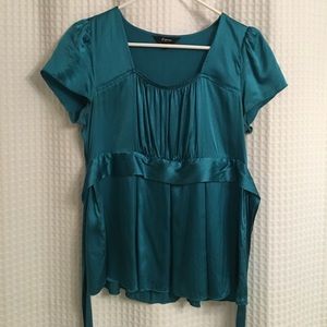 Express silk top