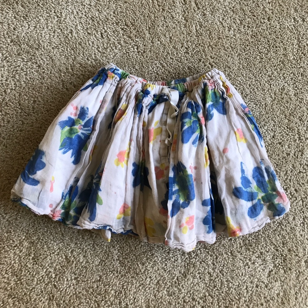 J.cew crewcuts Floral cotton skirt with pockets