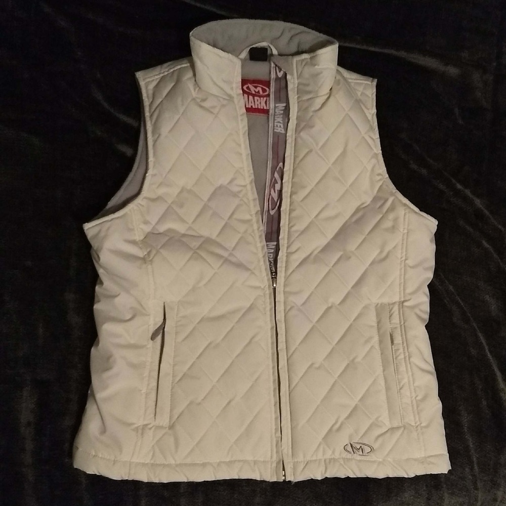 White winter vest