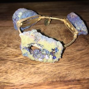 Bourbon & Boweties Druzy Bracelet / Medium 7.5"