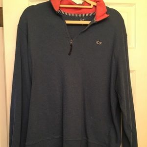 navy vineyard vines pullover