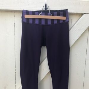 Lululemon 3/4 Length Wunder Under Crop