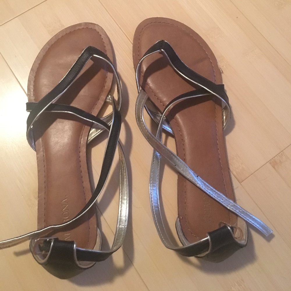 Strapped sandals brand new