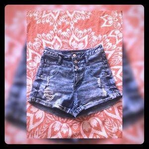 Distressed denim Jeans