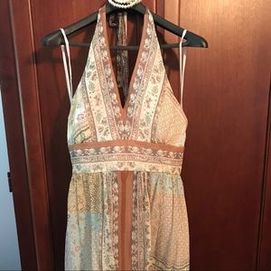 Silk Halter dress!