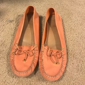 Sperry pink flats