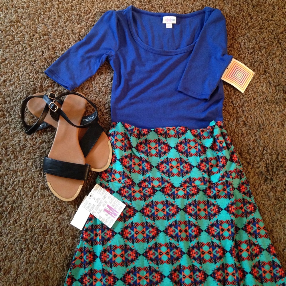 Lularoe maxi skirt