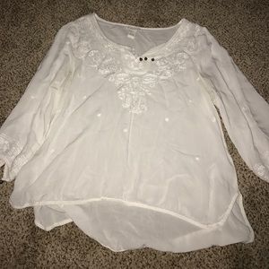 Forever 21 white top