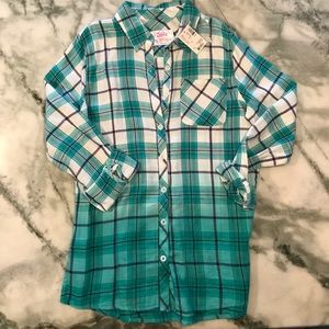 Justice Girls Flannel Shirt