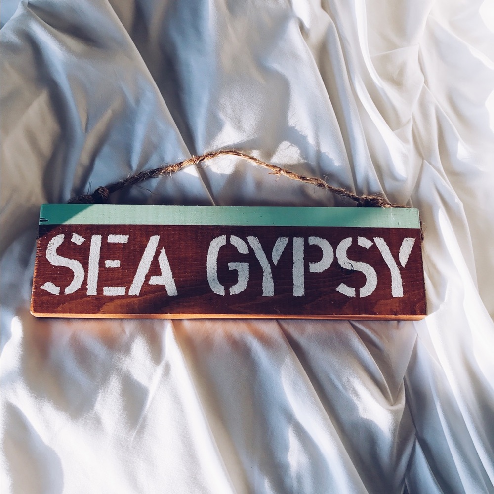 SUPER CUTE WOODEN SIGN