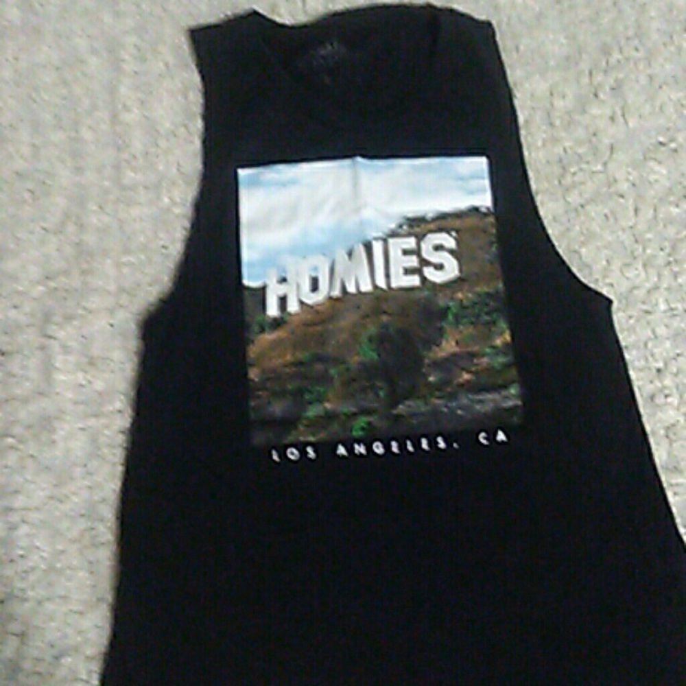 Homies graphic print casual tank