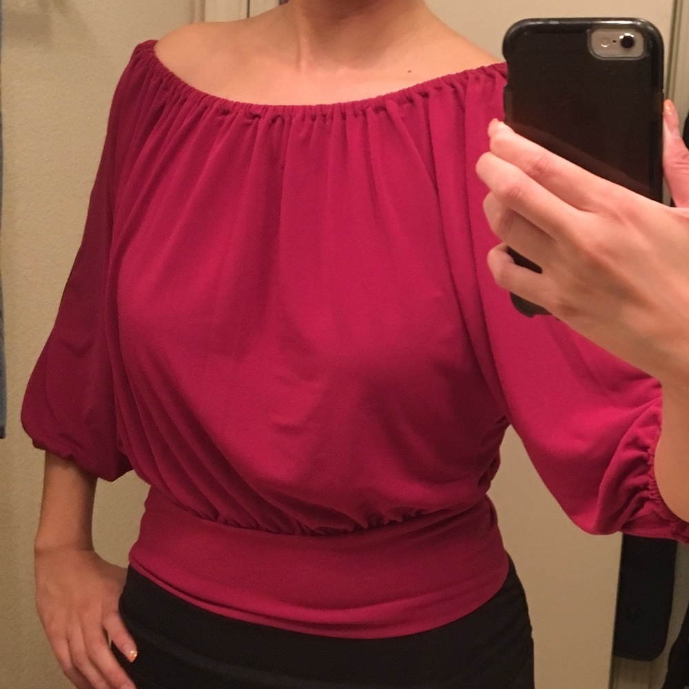 Express Off-the-Shoulder Top