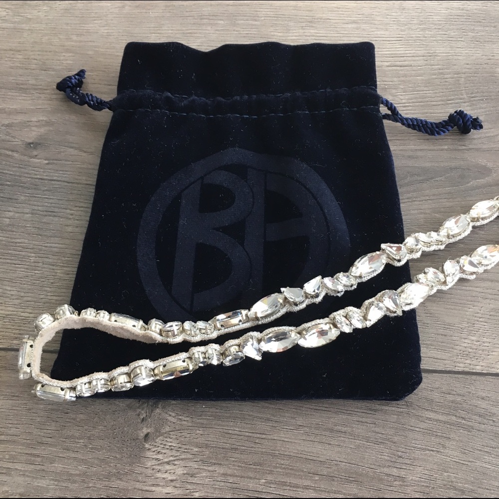 BHLDN crystal wedding belt