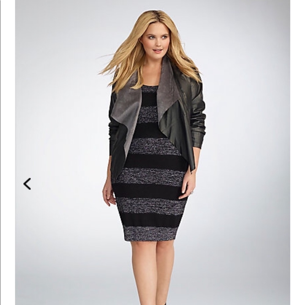 Torrid drape front jacket