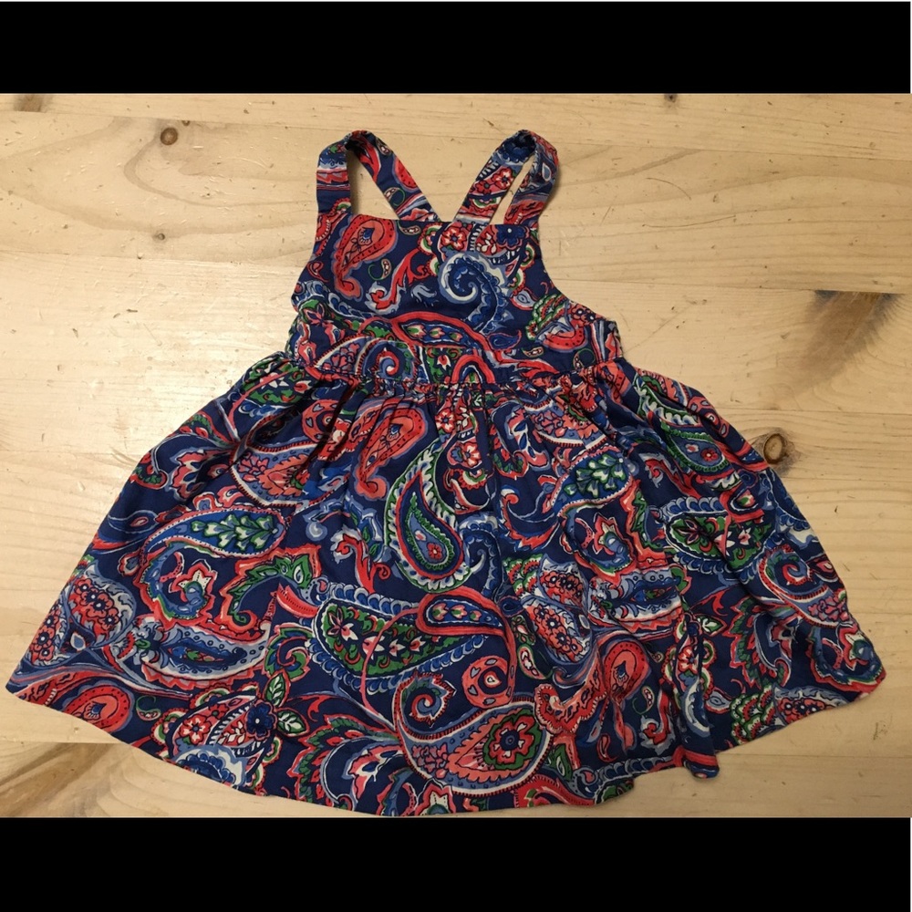 Ralph Lauren paisley summer dress