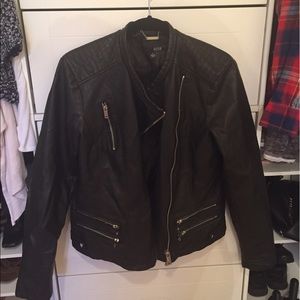 Leather jacket