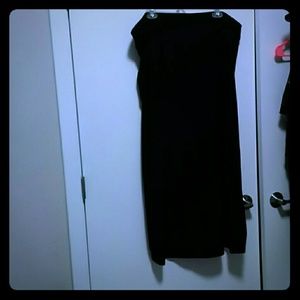 Black maxi skirt