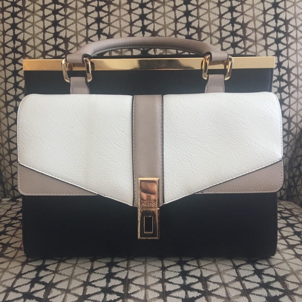 ALDO Color block Top Handle