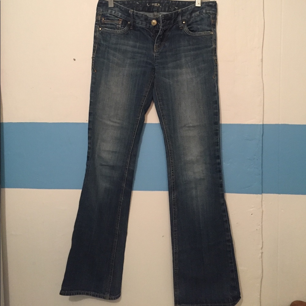 Express bootcut jeans