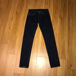 Armani Exchange: Dark Blue Skinny Jeans