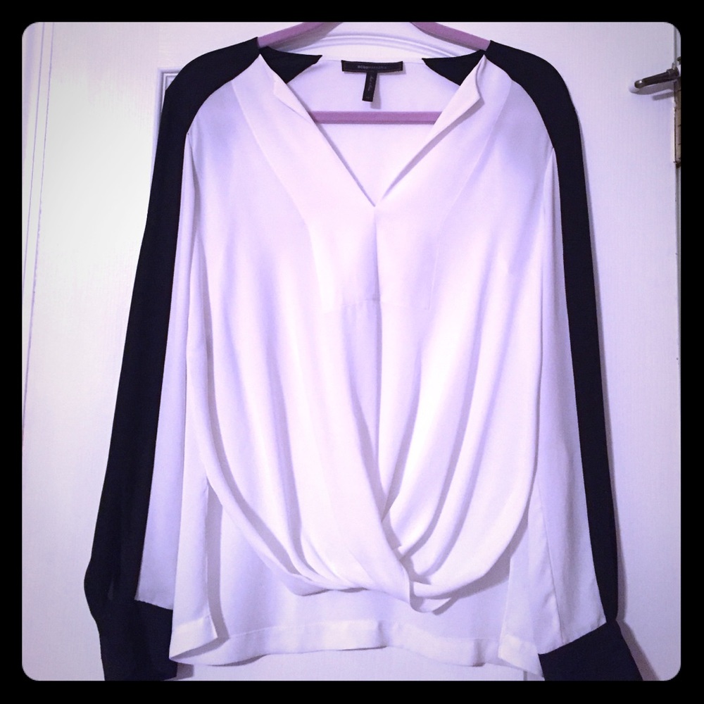 🔽 PRICE DROP NWOT BCBGMAXAZRIA Long Sleeve Blouse