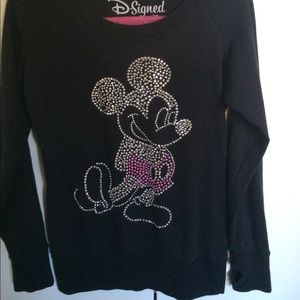 D-Signed Mickey Mouse Long-sleeve Tee