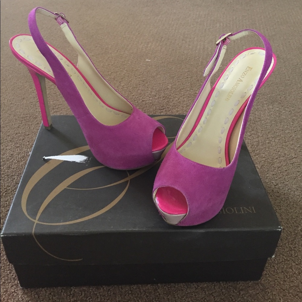 Enzo Angoilini platform heels