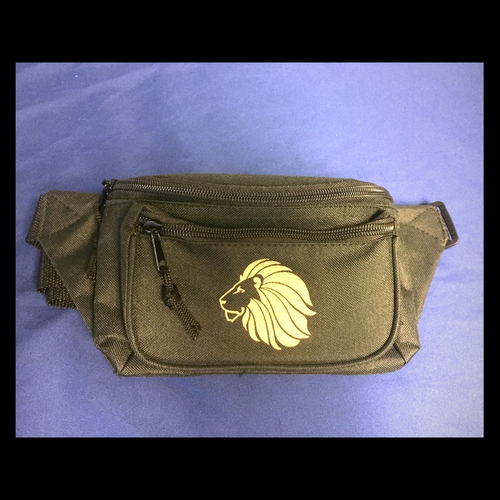 Alpha delta pi lion fanny pack
