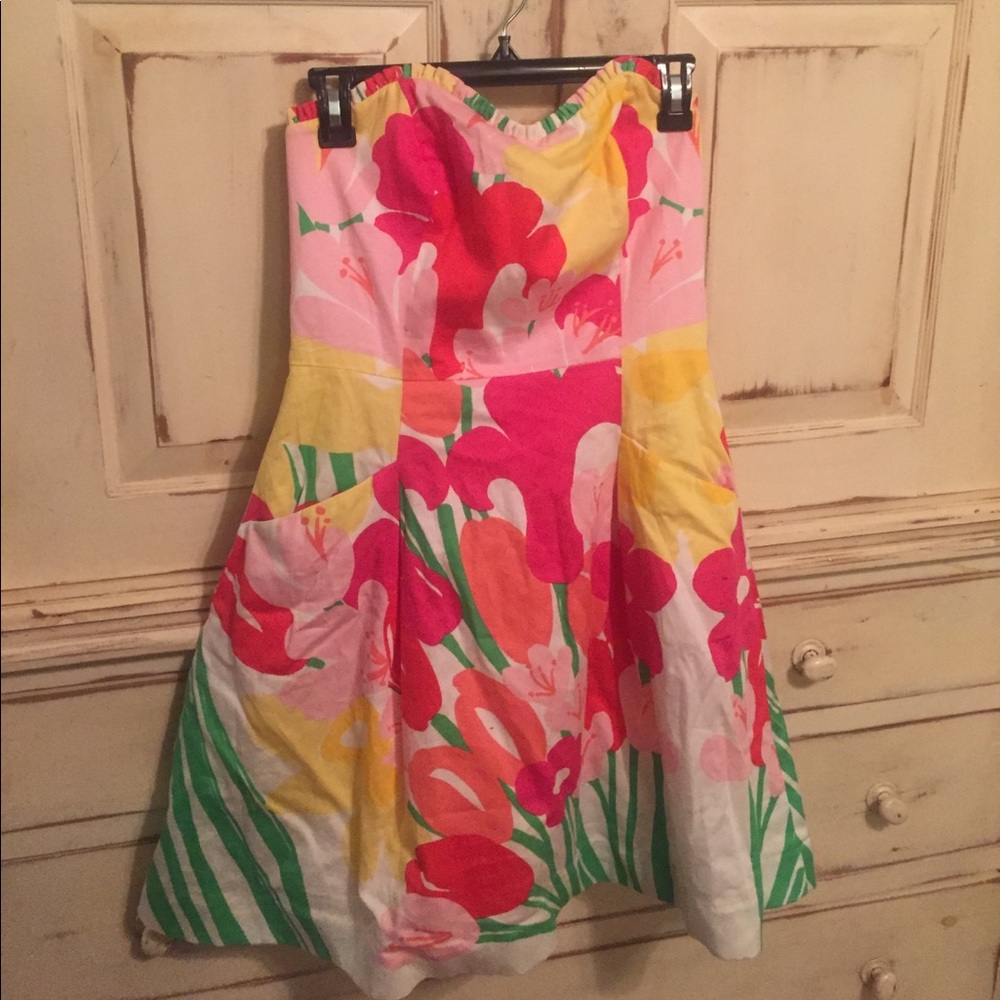 Lilly Pulitzer Flower Print Dress