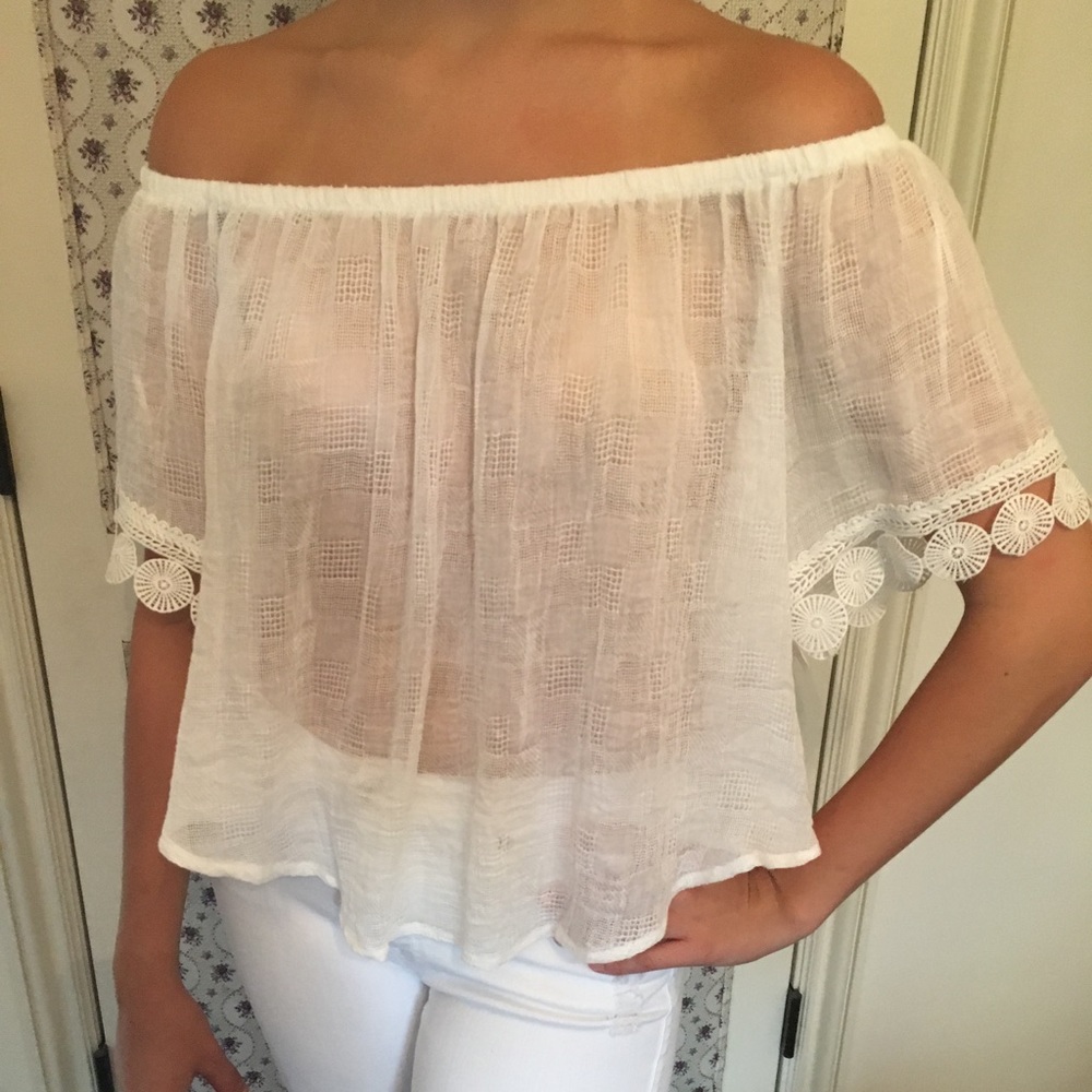 Nordstrom Off The Shoulder Top