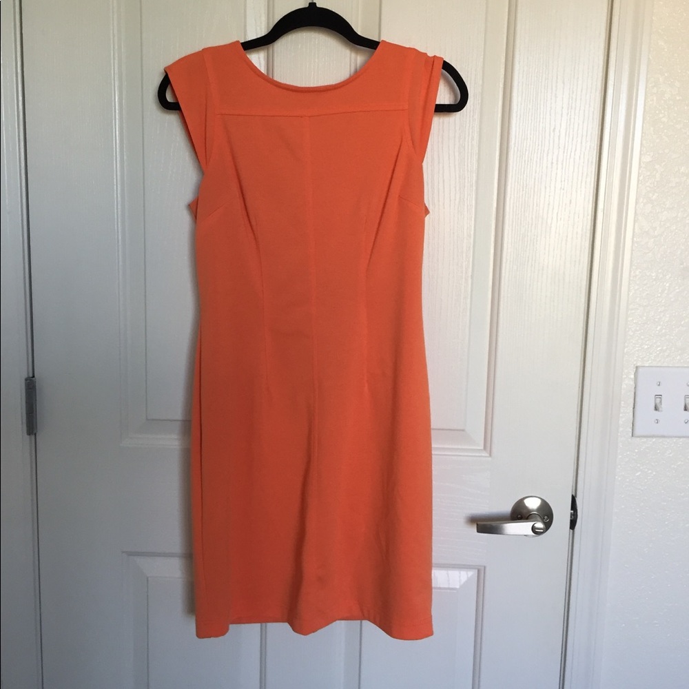 Andrew Marc Orange Dress