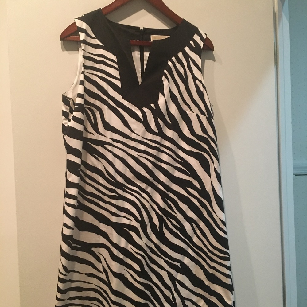 Michael Kors Zebra Shift Dress