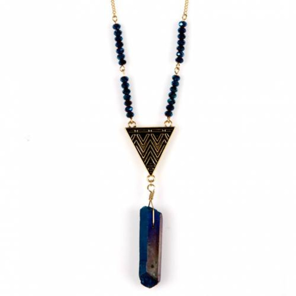 Jewelry - Tribal Drop Pendant Necklace NWOT