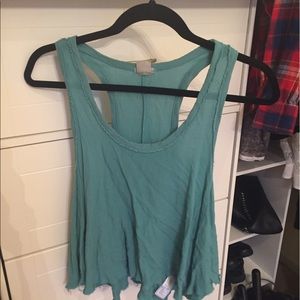 Turquoise tank