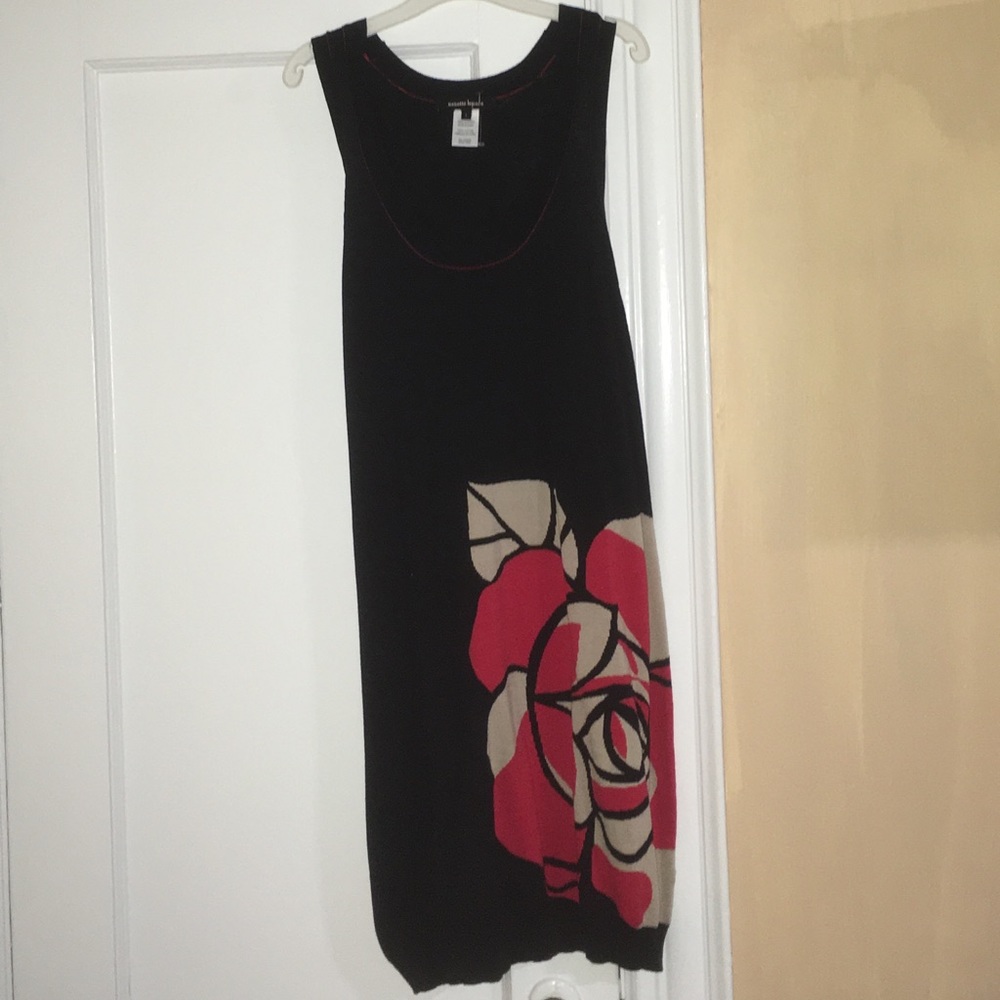 Sleeveless sweater dress