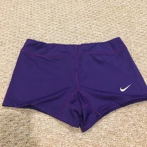 Nike volleyball or weightlifting 2" spandex shorts